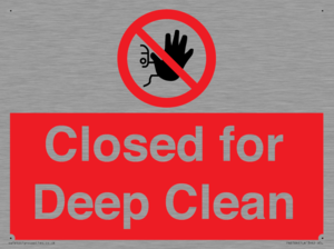 Closed for Deep Clean